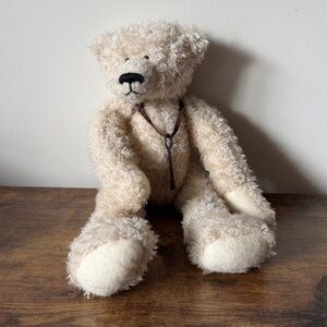 Tender Heart Treasures Jointed Teddy Bear 16” Plush 2000 Stuffed Animal